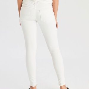 American Eagle white jegging